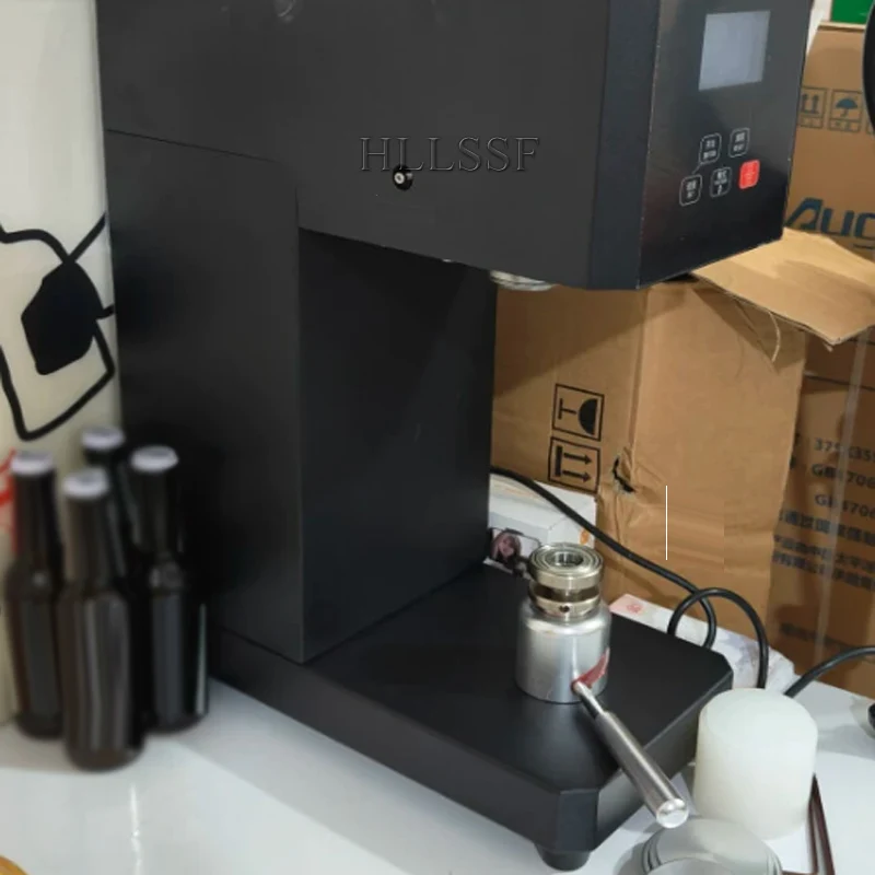 Aluminium PET Cans Beverage Semi-Automatic Tin Can Juice Soft Drinks Making Canning Sealing Machine