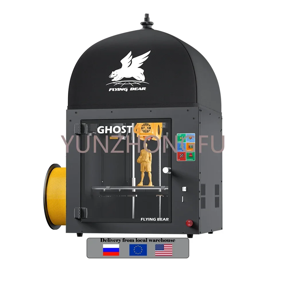 Flying Bear Hot Sell Ghost 6 3D Printer Fast Multicolor Printing Filament with High Precision Printers DIY Metal Machine