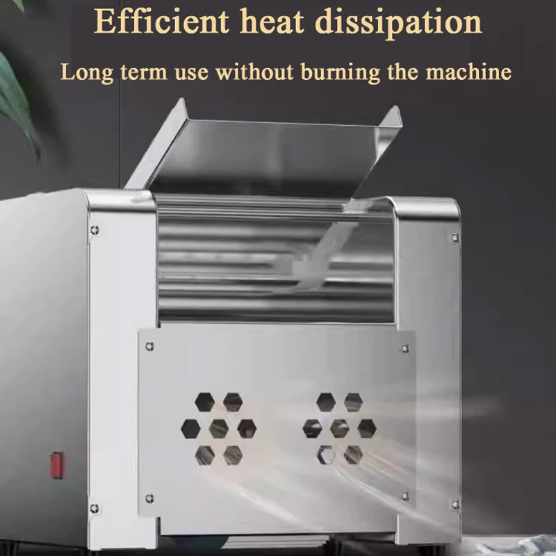 

Electric Dough Roller Sheeter Stainless Steel Noodle Dumpling Pasta Maker Making Machine With Changeable Roller And Blade