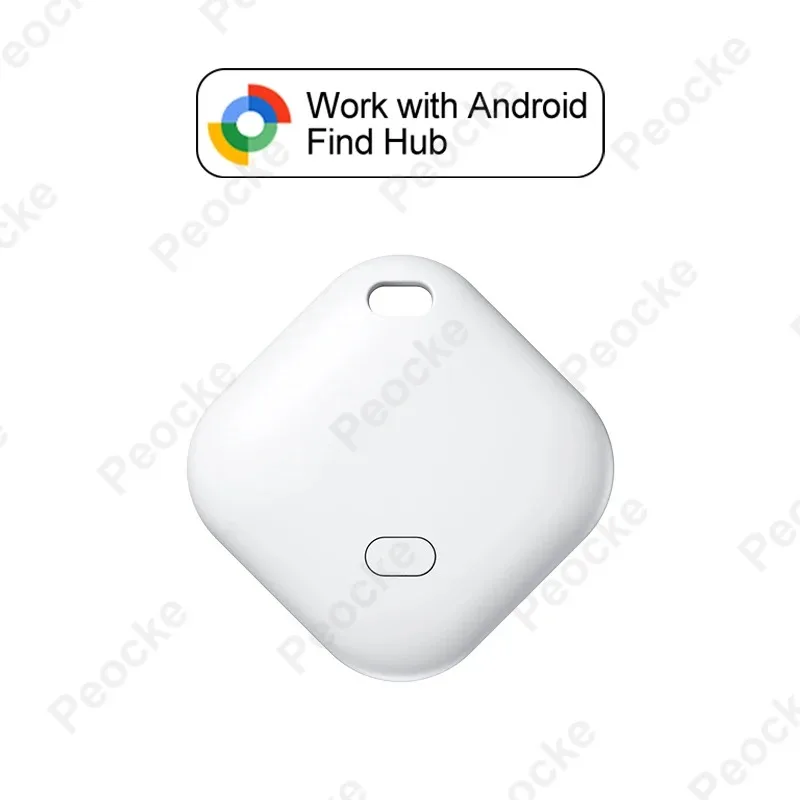 Mini GPS Tracker Compatible with Google Find Hub Device Smart Locator Pet Car Key Anti Lost GPS Track Finder For Android System
