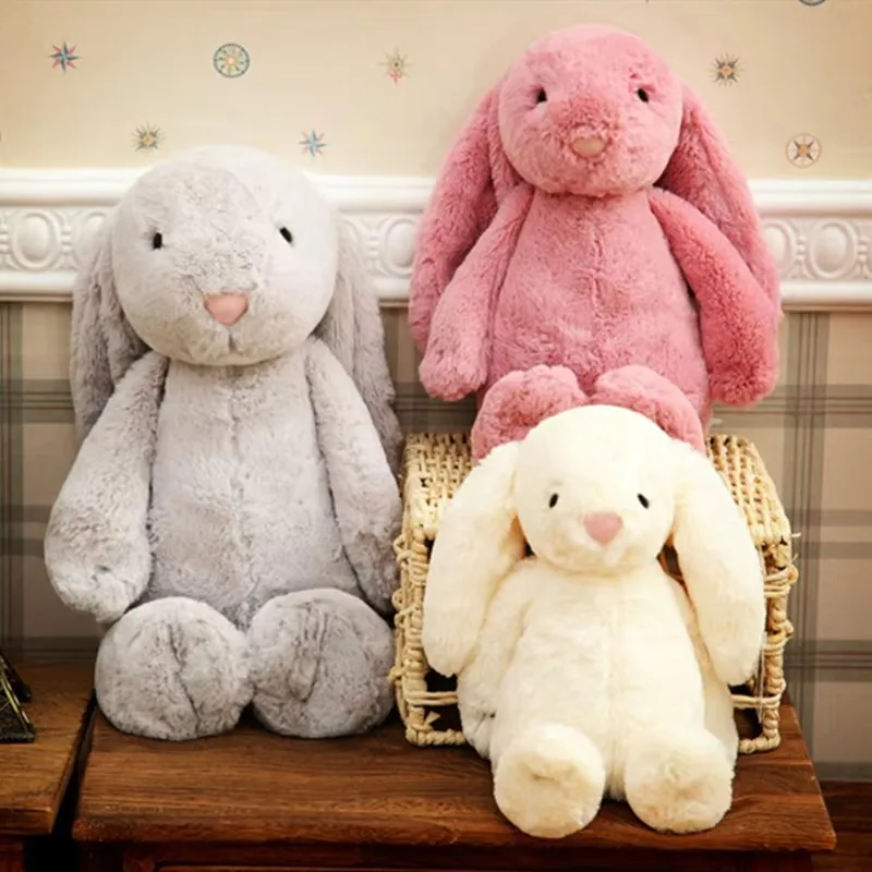 30/40Cm Schattige Knuffel Knuffel Konijn Pop Baby's Slapen Metgezel CutePlush Lange Oor Konijn Pop kinderen Gift