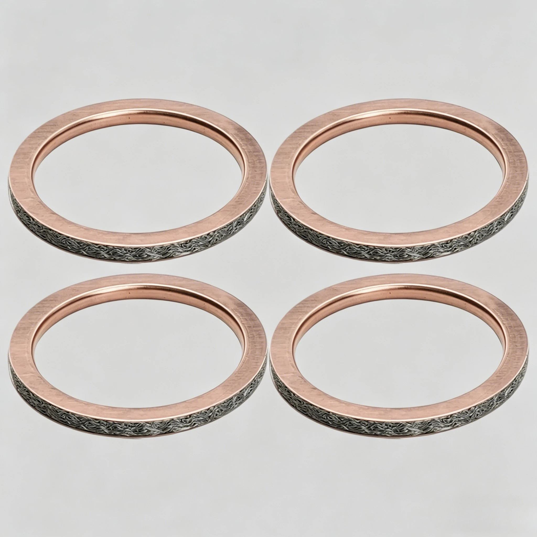 

4PCS Metal Exhaust Pipe Header Gasket For Yamaha CP250 Morphous 2006 2008 YFM700 07-14 YFM700R Raptor 06-09 11-13 YXR700F