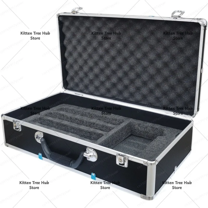 

One-to-two/four Universal Stage Portable Wireless Microphone Reinforcement Can Put Host Aluminum Box Microphone Storage Box