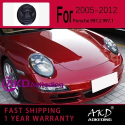 Car Lights for Porsche 997.1 997.2 LED Headlight 2005-2012 911 Head Lamp Drl Projector Lens Automotive
