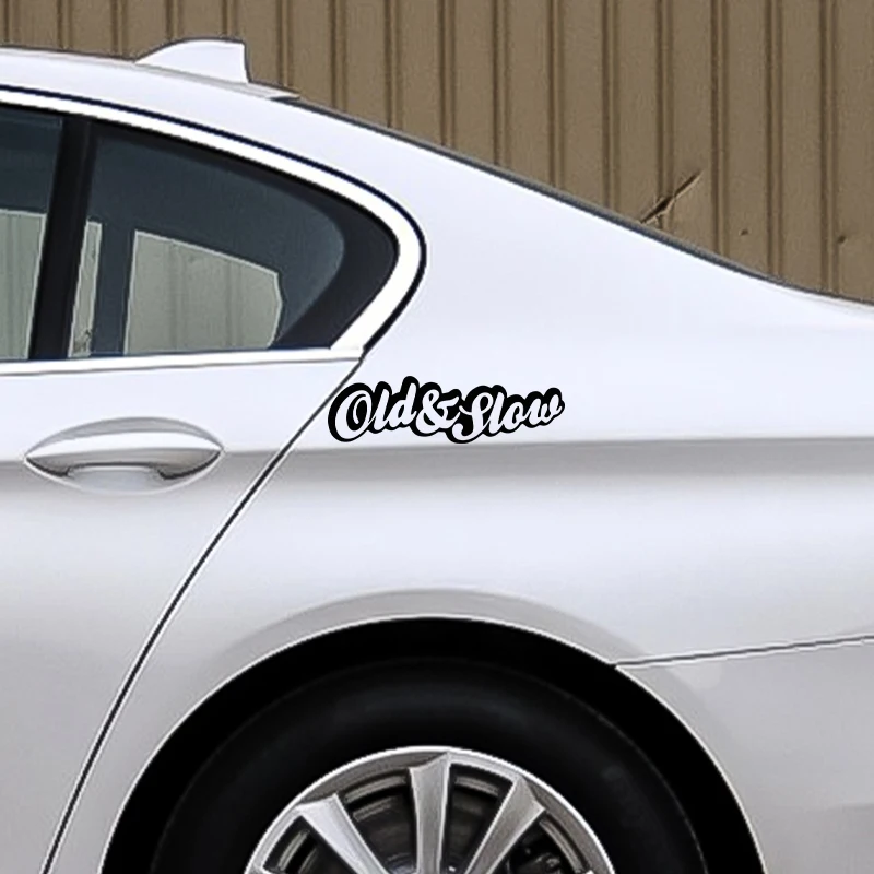 Picture 3: Car Stickers Vinyl Decal Old And Slow Motorcycle Decorative Accessories Creative Laptop Helmet