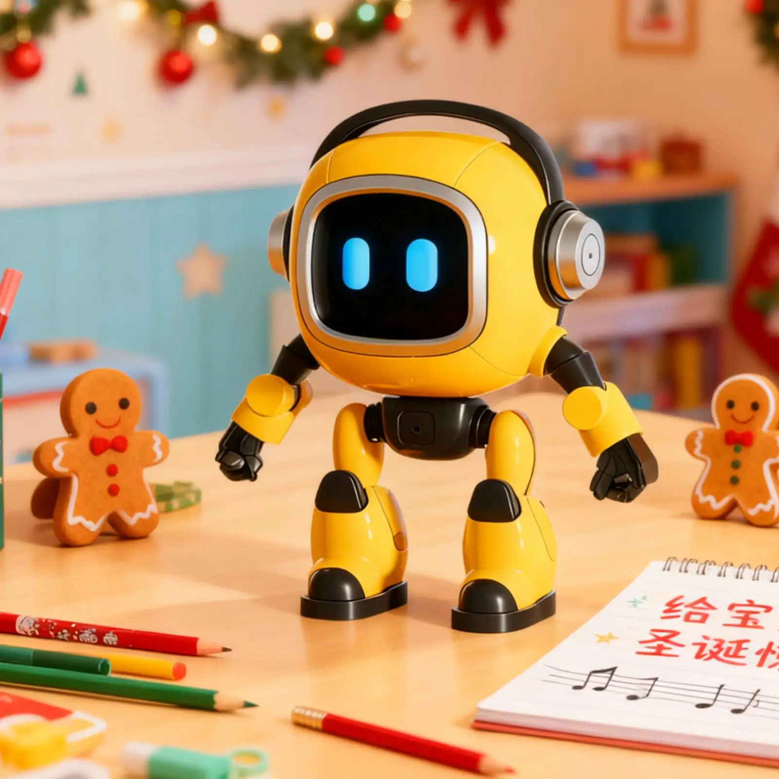 Kids Robot Learning Educational Interactive Toys AI-Powered Smart Robot for Adults Kids Boys Girls Birthday Holiday Parties