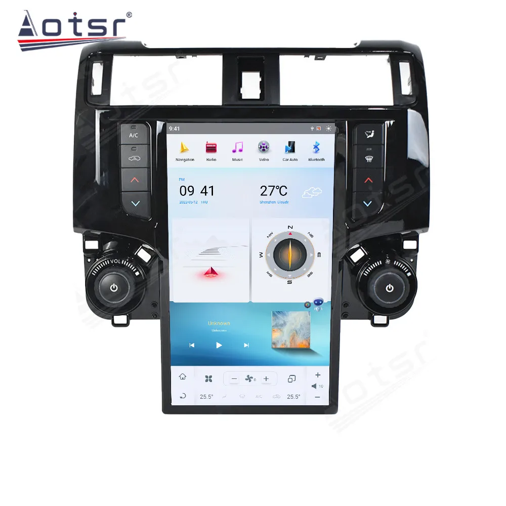 

13.6 Inch Android 13 Car Radio CarPlay For Toyota 4Runner 2009-2019 Touch Screen Multimedia Player GPS Navigation Head Unit DSP
