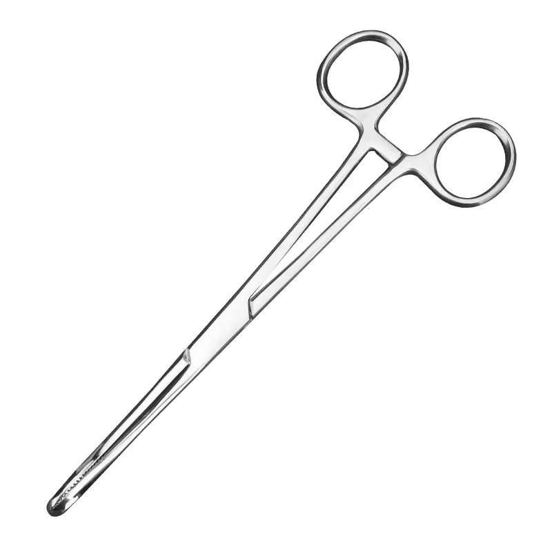 

Зажимы для шейной губки из нержавеющей стали, зубчатые овальные банки, хирургические щипцы