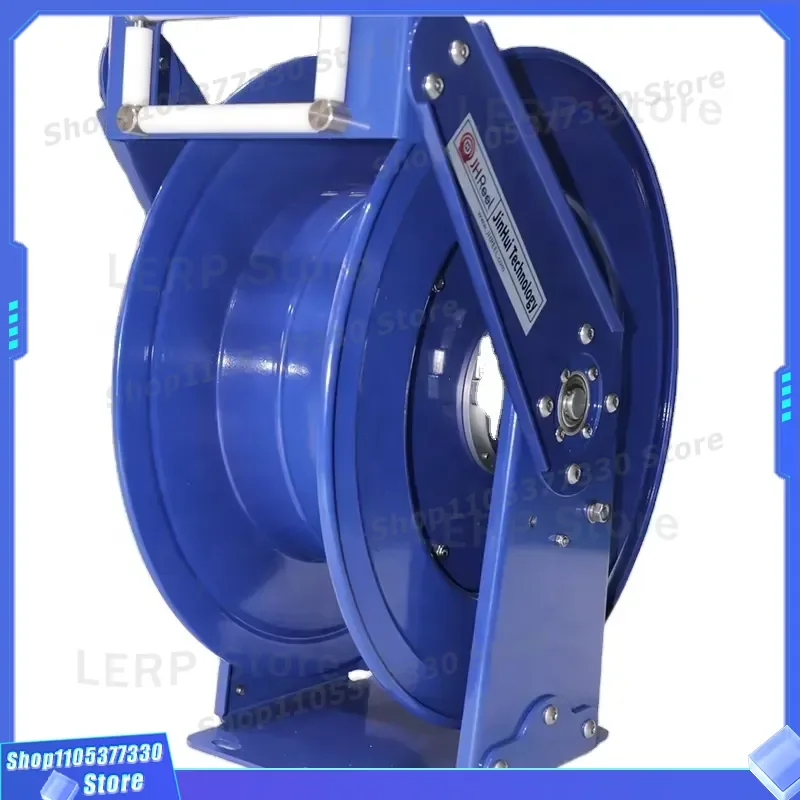 15m Retractable Pneumatic Air Hose Reel 21bar 1/2 Inch Heavy Duty Garden Hardware Tool Automatic Spring Loaded Coil Automatic