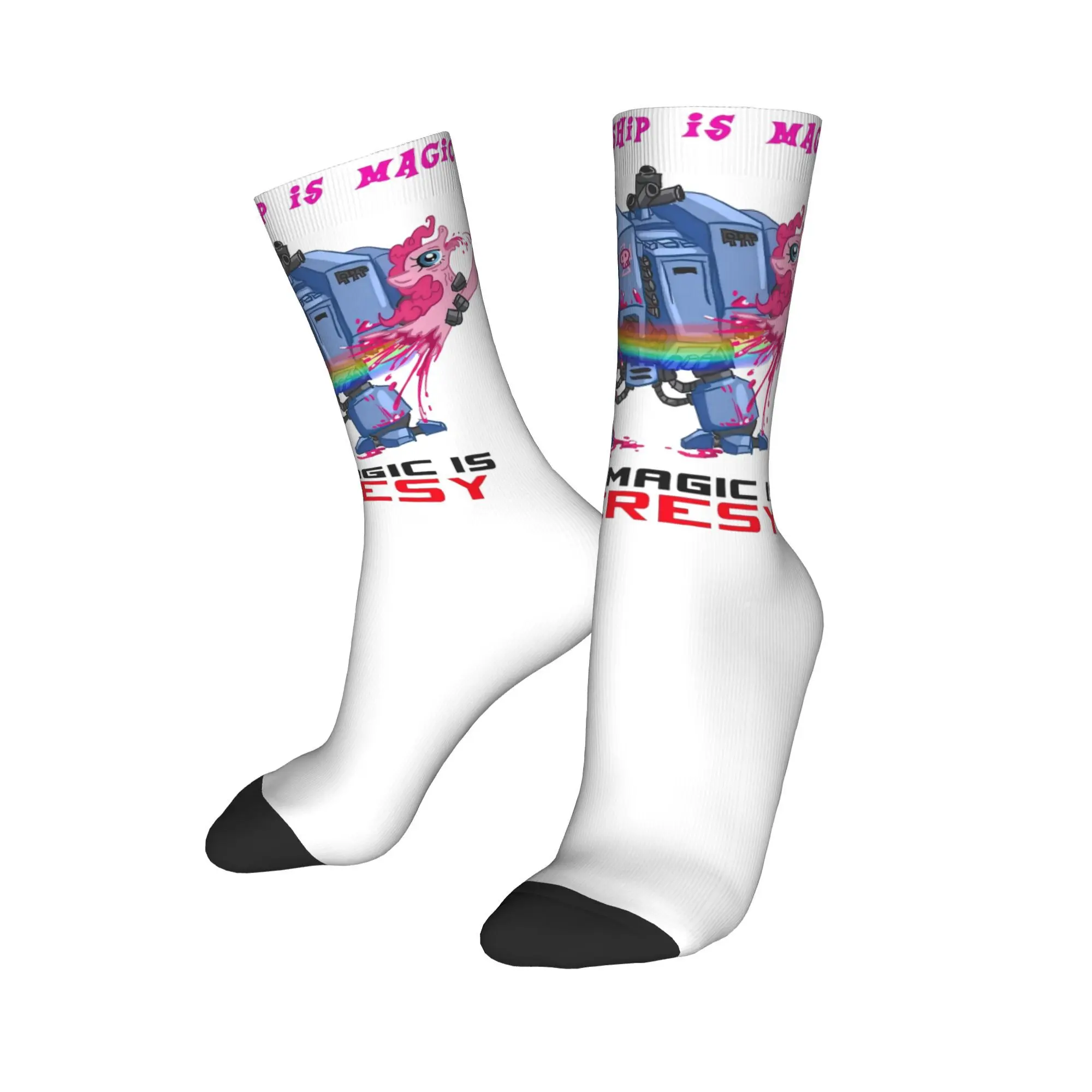 Men Women Warhammer 40k Friendship Is Magic Socks Non-slip Casual  Socks Amazing Gift