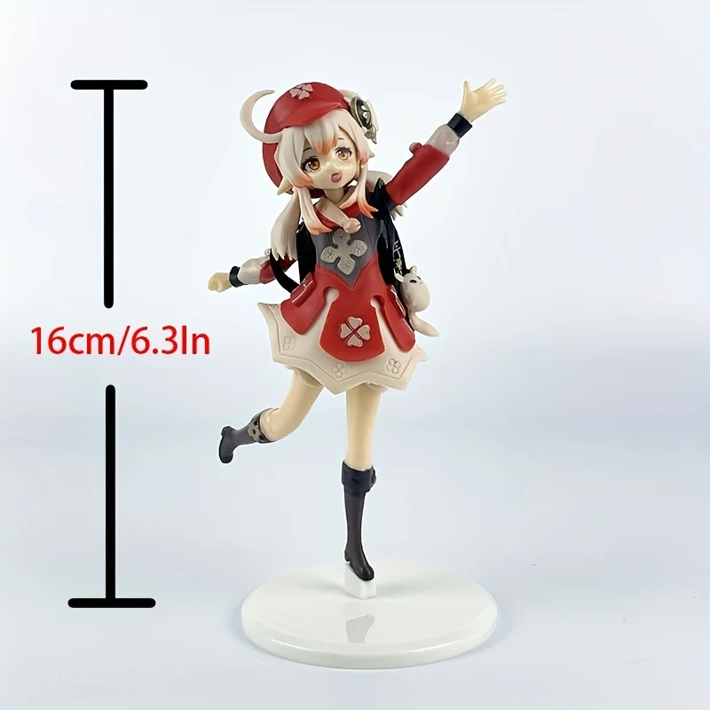 16cm Genshin Impact Klee Anime Figure Genshin Impact Paimon Action Figure Klee Figurine Collection Model Doll Gift