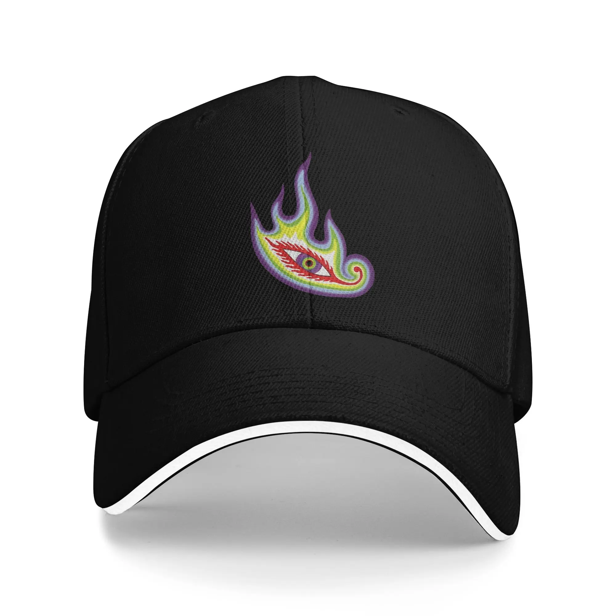 Adult Tools Band Eyes Sandwich Cap  , Sport Baseball Cap Snapback Caps Alternative Metal Sun Hat Breathable Sun Caps Spring