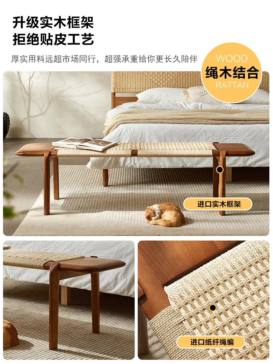 في غرفة النوم جرب لتغيير مقاعد الأحذية ومقاعد القدم ومقاعد بجانب السرير #5