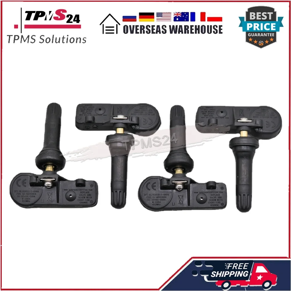 For Chrysler Dodge Durango Fiat Freemont Jeep Grand Cherokee IV Lancia Voyager Ram 433MHz Tire Air Pressure Sensor 56029398AB