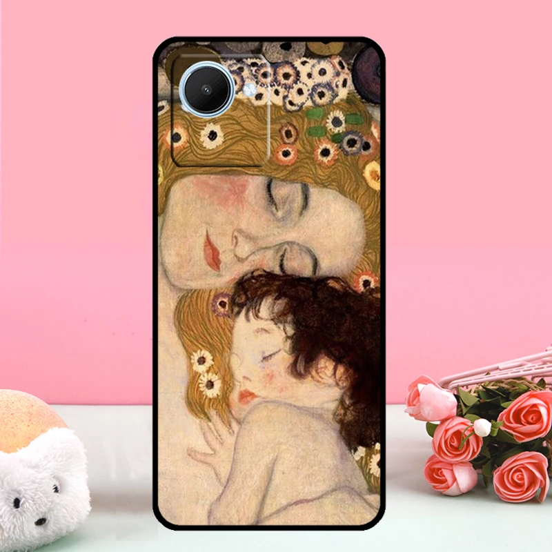 Gustav Klimt For Realme 9 10 11 12 Pro Plus GT Neo 5 GT3 C11 C30 C31 C33 C35 C25s C21Y C51 C55 C53 Case