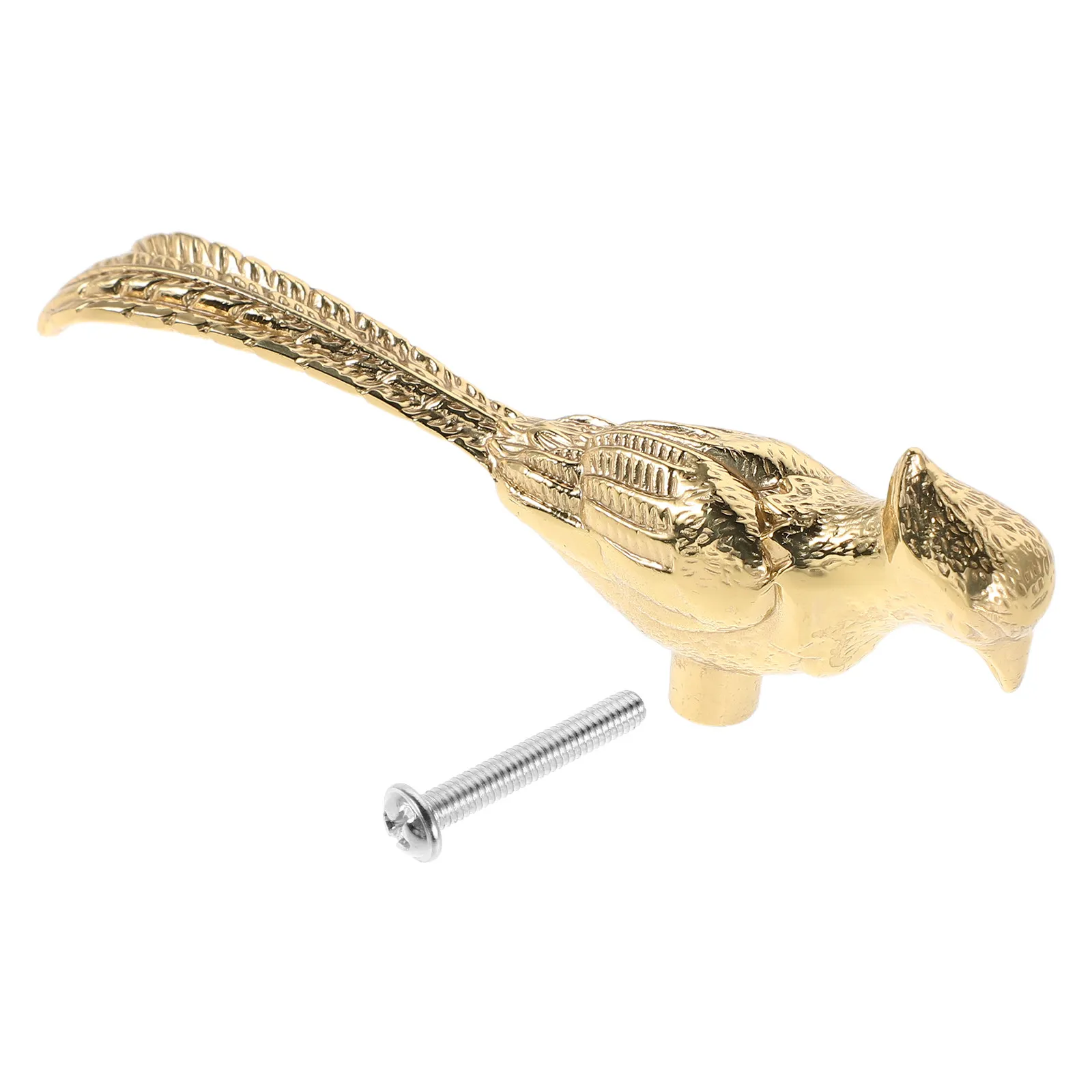 

Набор латунных ручек для шкафов в форме птиц, декоративные ручки-кнопки для ящиков, с креплением на винтах, для комодов, шкафов, кухонных гарнитуров и гардеробов