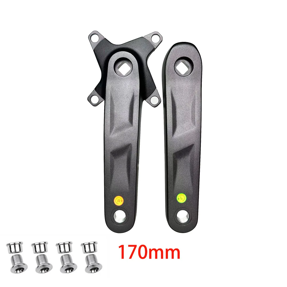 104 BCD MTB Kind Kinder Mountainbike Kurbelgarnitur Single Speed Kurbelgarnitur 127 140 152 160 165 175 mm Vierkantkegel 40/42T Kettenblatt – Detail 19