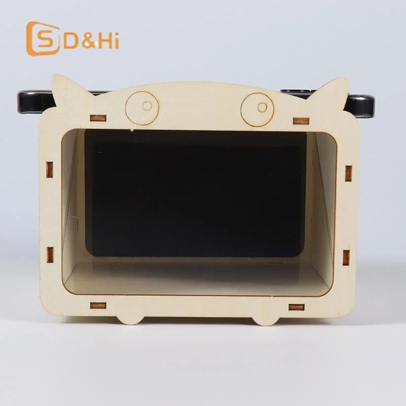 1Set DIY Holographic Display 3D Hologram Projector For Mobile Phone Home Cinema Advertising Display Exhibition Science Education