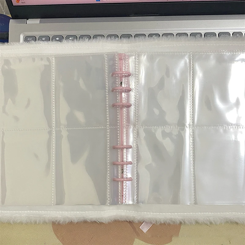 Aesthetic A5 Plush Star Fish Board Sleeve Binder Card Book Photocard Collection Book