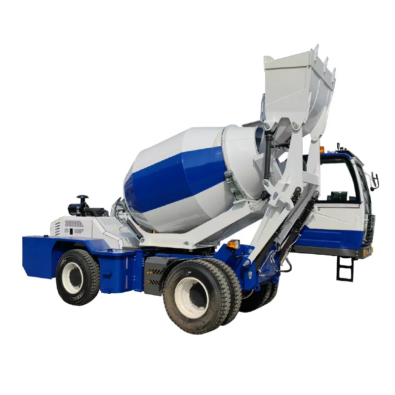 Hot Selling Self-Loading Concrete Mixer Truck