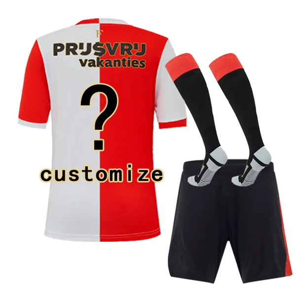 Nieuwe Feyenoordes op maat bedrukte 25 26 kleding voor volwassenen en kinderen Nieuwe ok2025 26 Feyenoordes shirts voor volwassenen