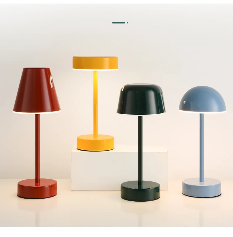 

Chargeable Light Led Lamp Fixture Dining Bedroom Bedside Portable Dimmable Desk Lamp