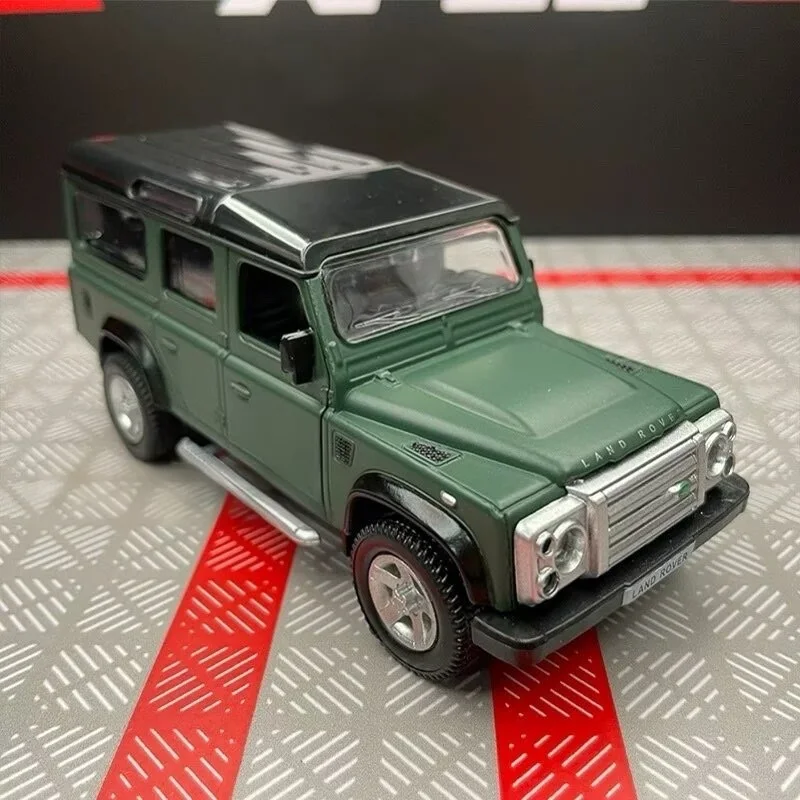 

1/36 Land Rover Defender SUV Alloy Car Model Diecasts Metal Off-Road Vehicles Car Model Simulation Collection Childrens Toy Gift