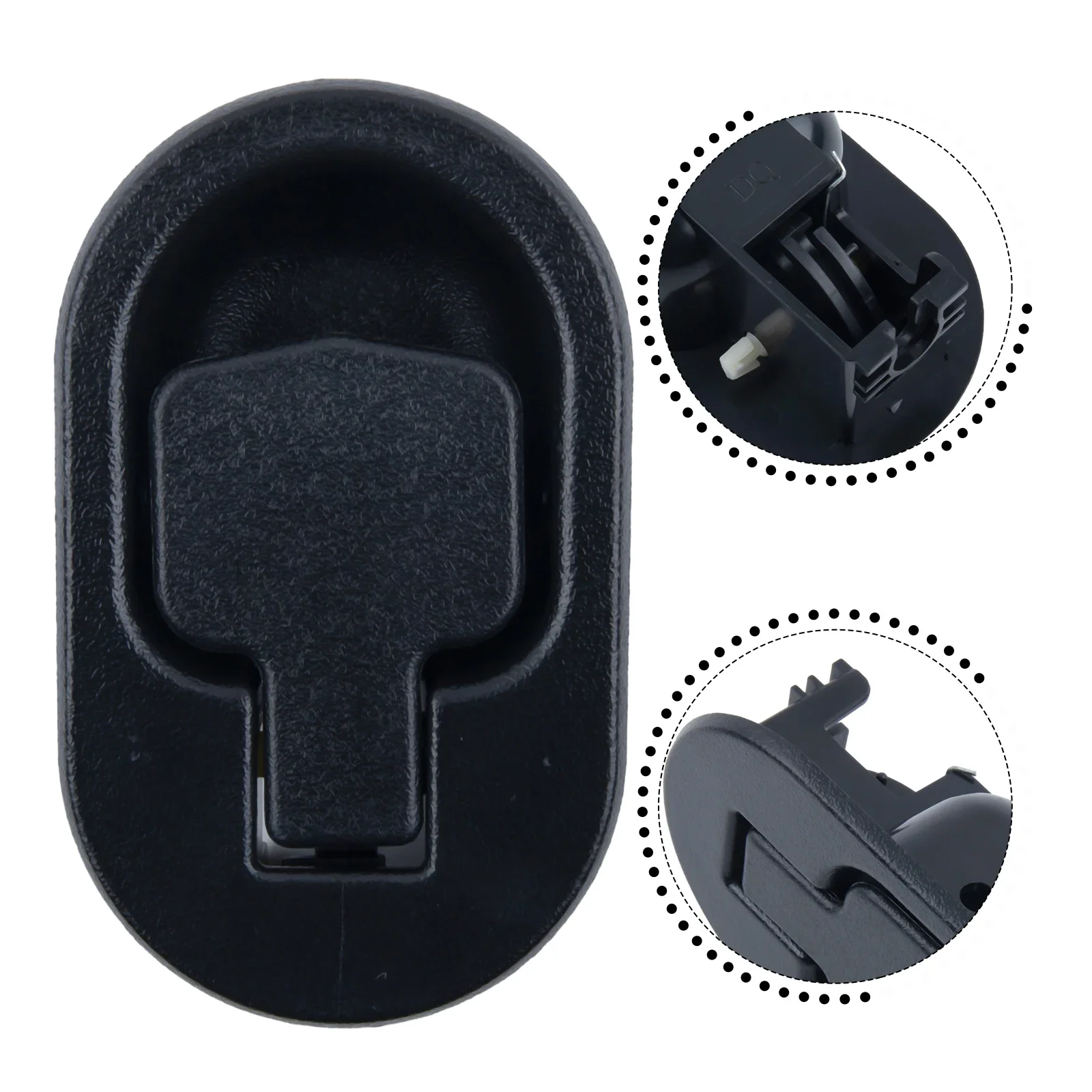 

Black ABS Plastic Oval Pull Handle Replacements Sofa Couch Release Recliners Chair Pull Handle Lever Accesories Parts Hardware