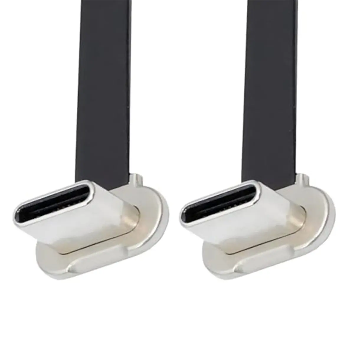 (A60I] 150mm Type-C Male to Male USB C FPC Soft Flat Cable Fast Charge Charging Wire Extention Charging Cable for Phone