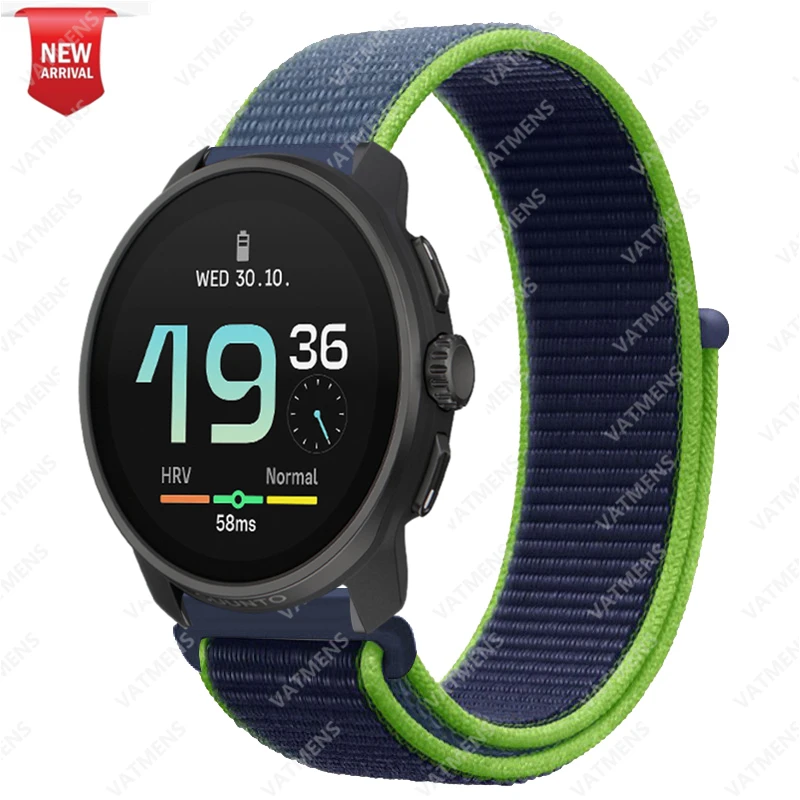 Armband für SUUNTO RACE/RACE S Smartwatch Ersatzarmband Sport Nylon Loop Armband Correa für SUUNTO RACE S Band – Detail 12