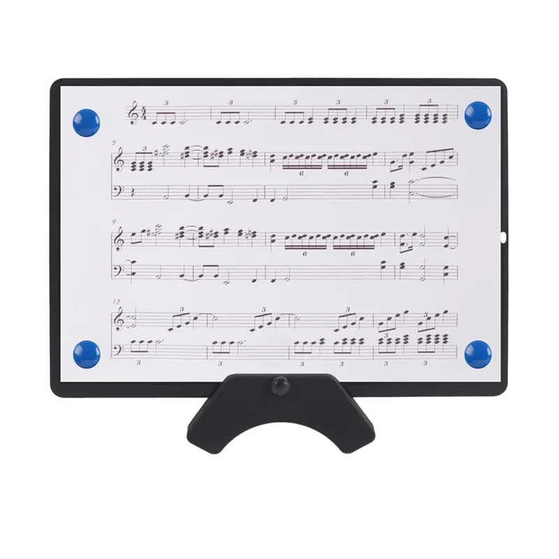 Portable Adjustable Sheet Music Stand Multi-Purpose Music Stand Sheet For Trumpet,Cornet,Clarinet,Flutist-AT20
