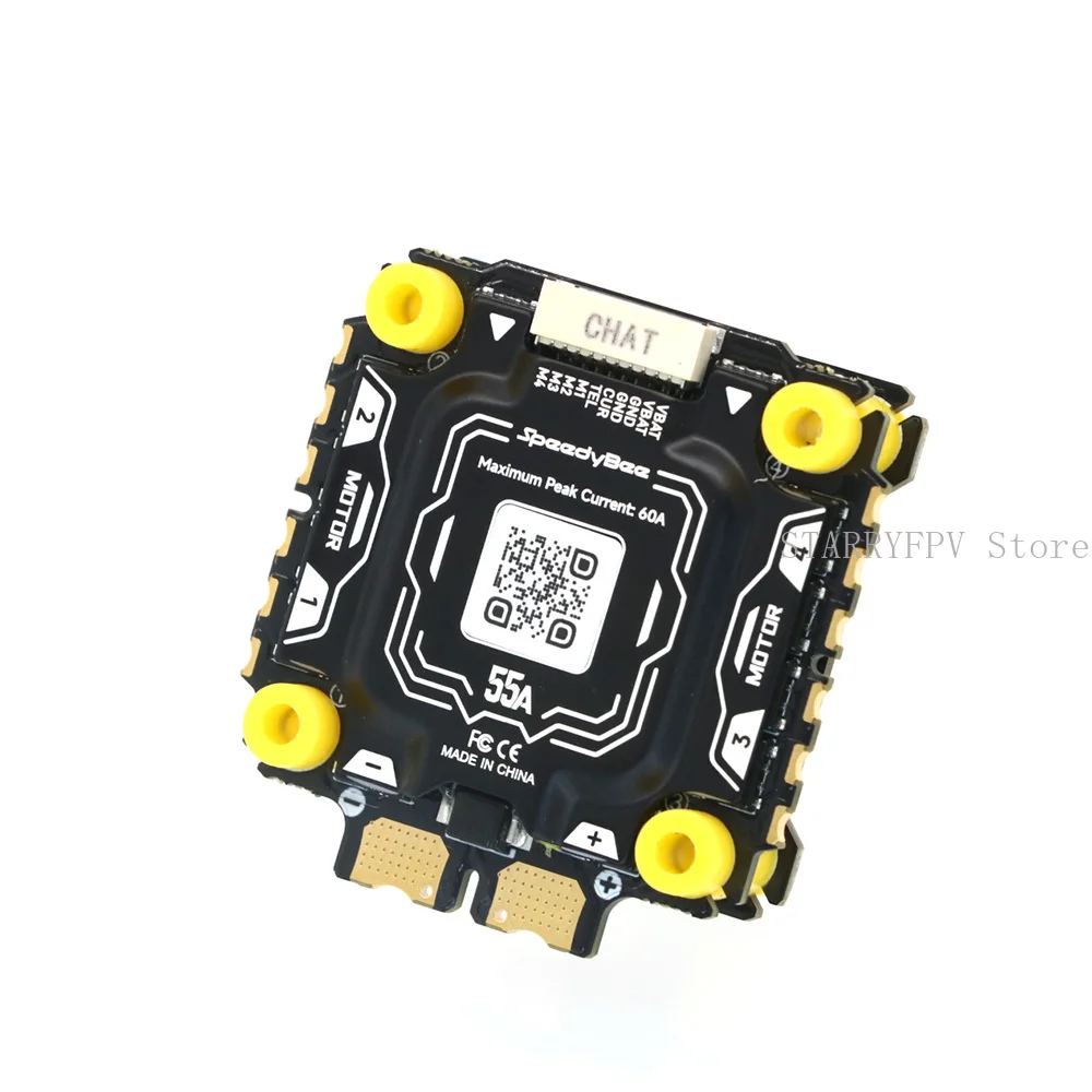 

The Newest SpeedyBee F405 V5 55A FC&ESC Stack F405 V5 Flight Controller 3-6s 4in1 32-Bit ESC For RC Drone F405 V4
