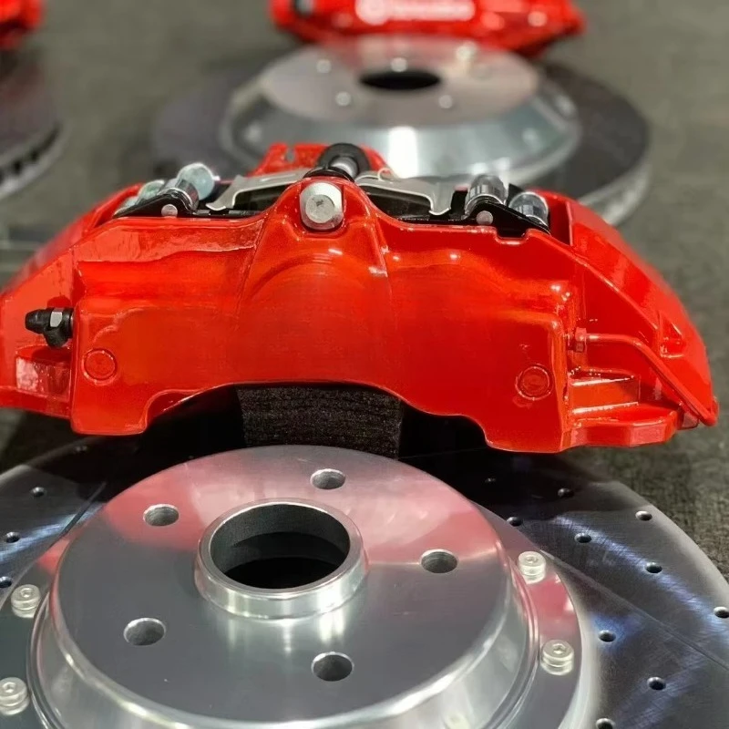 New Custom Color M3 Disk Size Break Caliper Drilled Slotted Steel Big Brake