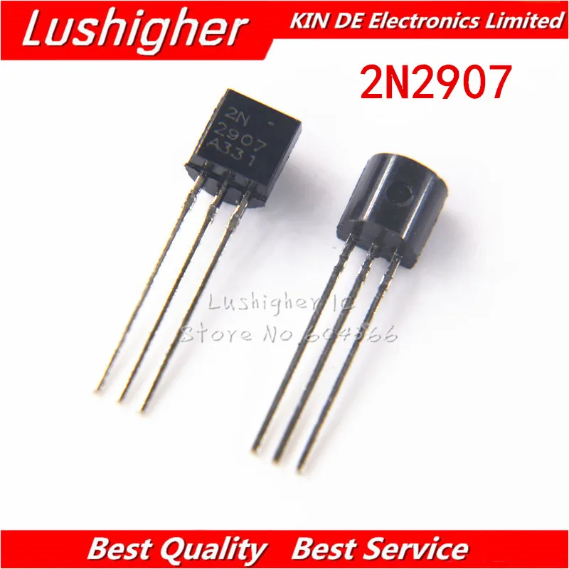 100PCS 2N2907 TO-92 2N2907A TO92 2N 2907 Transistor New Original