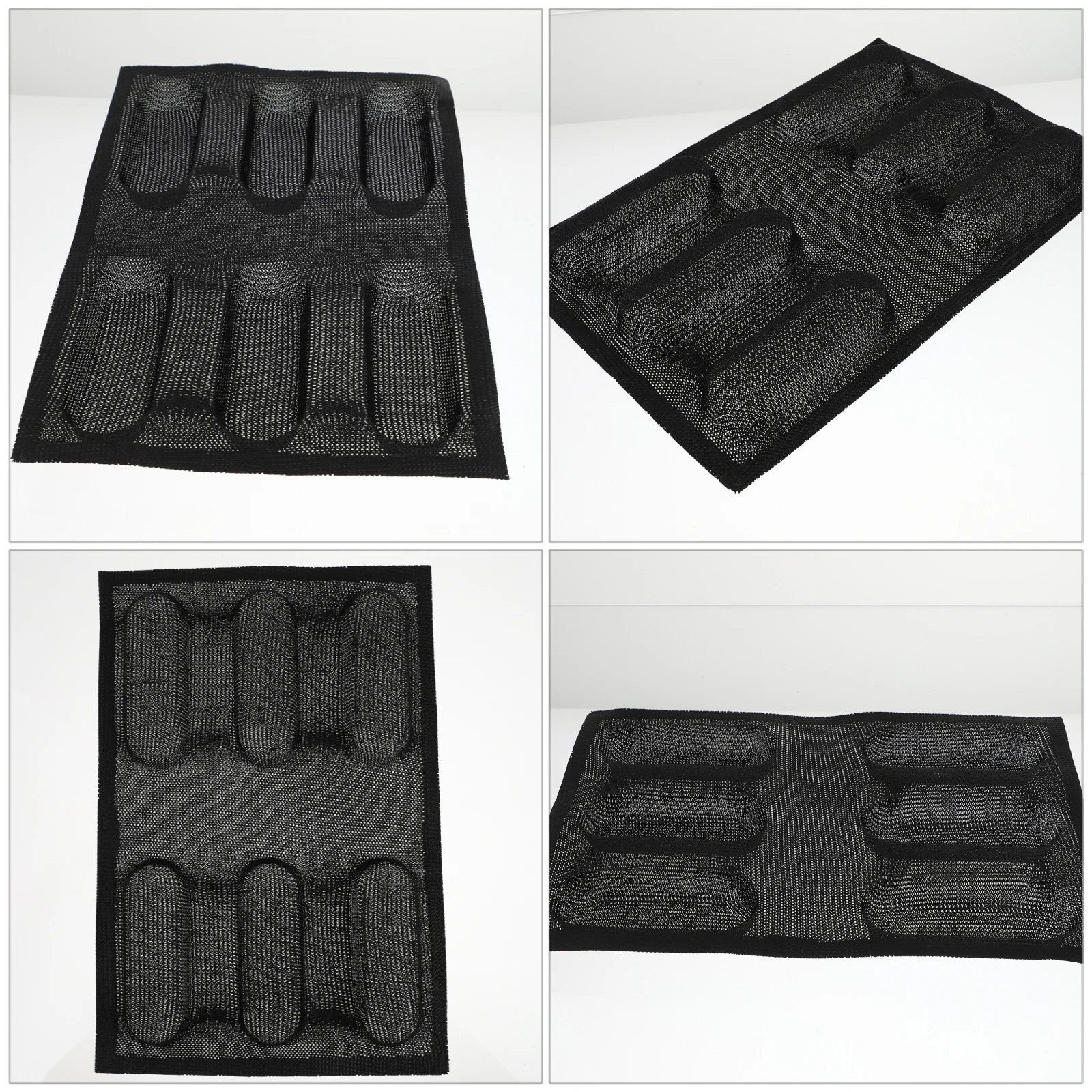

1pc Silicon Bread Mold Loaf Pan with Lid Black Gel Baking Tool Bread Mold Eco Friendly Practical Kitchen Use