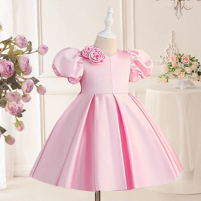 Elegant Dress For Girls Suitable For Birthday Party Graduation Ceremony Party Piano Concert Evening Bridesmaid Princess Dress