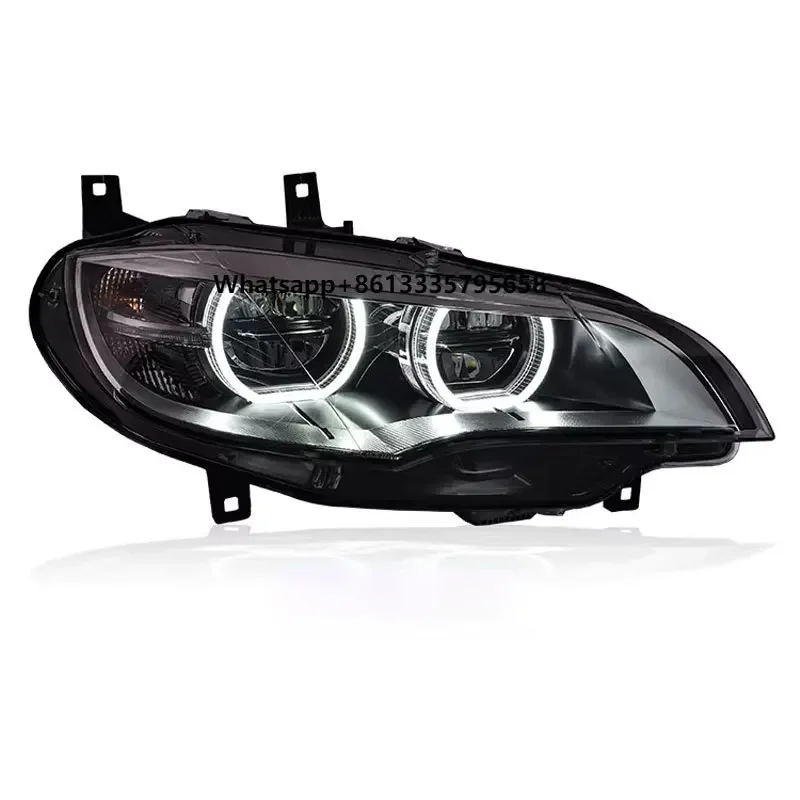 

Suitable for 08-13X6 Headlight Assembly Old Model Modified New High-end Angel Eye Daytime Running Light LED Headlight
