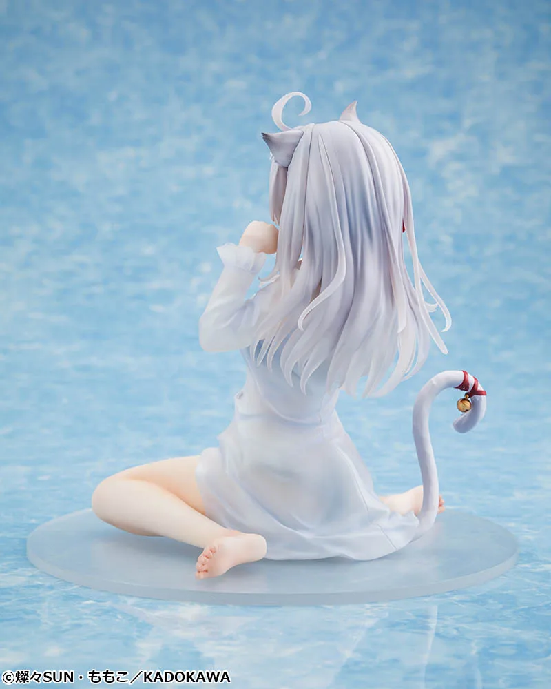 Genuino en stock KADOKAWA KDcolle Alya Sometimes Hides Her Feelings en ruso, Figura de Catgirl de la novela ligera Alya, Modelo de anime