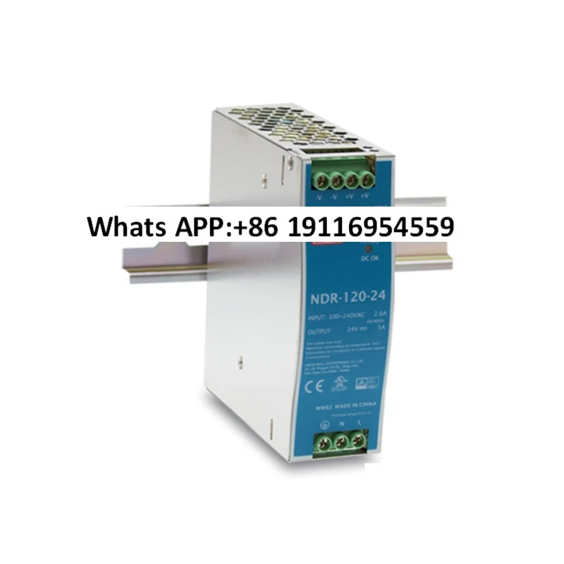 

NDR-120-12 120W Industrial DIN Rail Single Group Output Power 10A Power 120W
