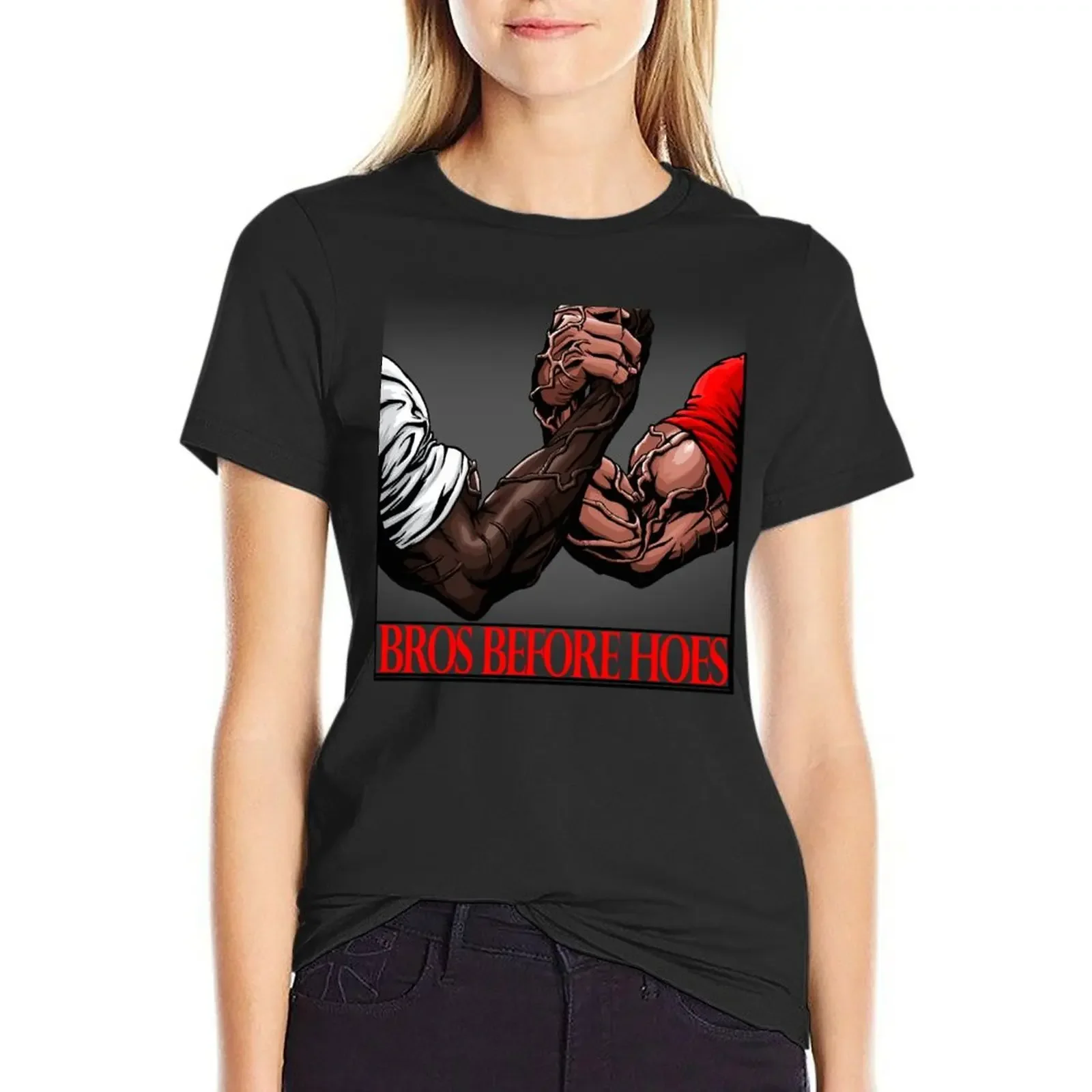 

Bros Before Hoes T-Shirt customs funnys new edition t-shirt dress for Women plus size
