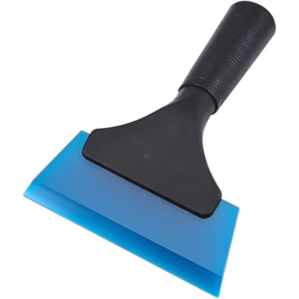 1/2Pcs Silicone Squeegee with Handle Multi-purpose Scraper for Epoxy Resin Grout Tile Cleaning Window Water Removing Hand Tool