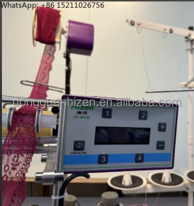 New Hi-M4H  Elastic Metering Device Aids Sewing Machine Automatic Computerized Tension upper Tape Feeder of Sewing Accessories