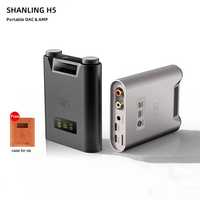 Shanling H5 Portable Usb Dac & Amp Hi-res Audio 5.0 Headphone Amplifier Mqa Full Decoder Dsd512 ||3.5/4.4mm/rca Output