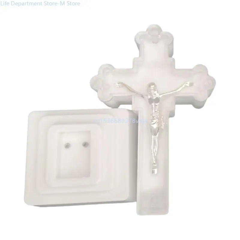 Ornaments with LED Light Church Prayer Souvenirs Tabletop Sculpture