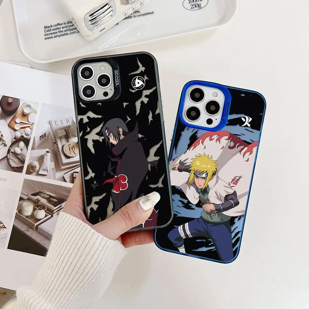 Japan Anime Narutos Pians Phone Case for XiaoMi Mi 11 Lite 12T POCO X3 GT NFC F4 X5 5G Lens Creative Border Hard TPU PC Cover