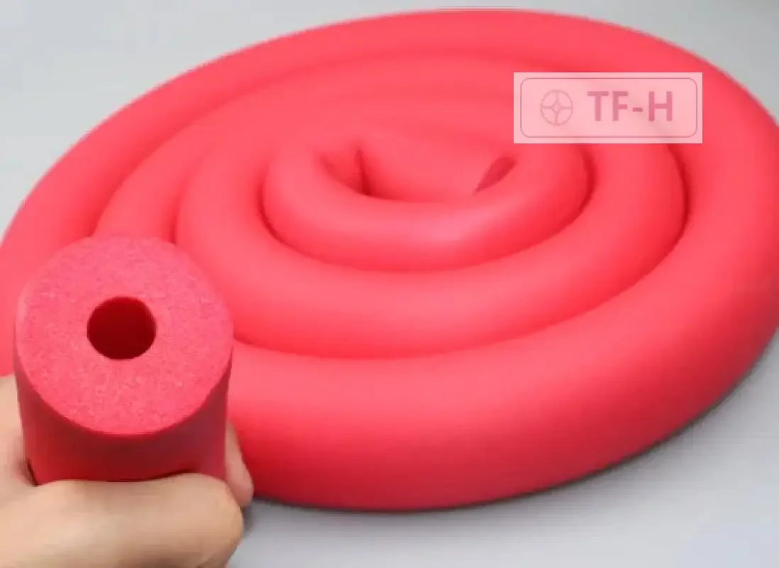 NEW 2M Length Red/Blue 6-25mm Thickness 15mm Thermal Insulation Pipe Sponge Foam Rubber Tube Cover