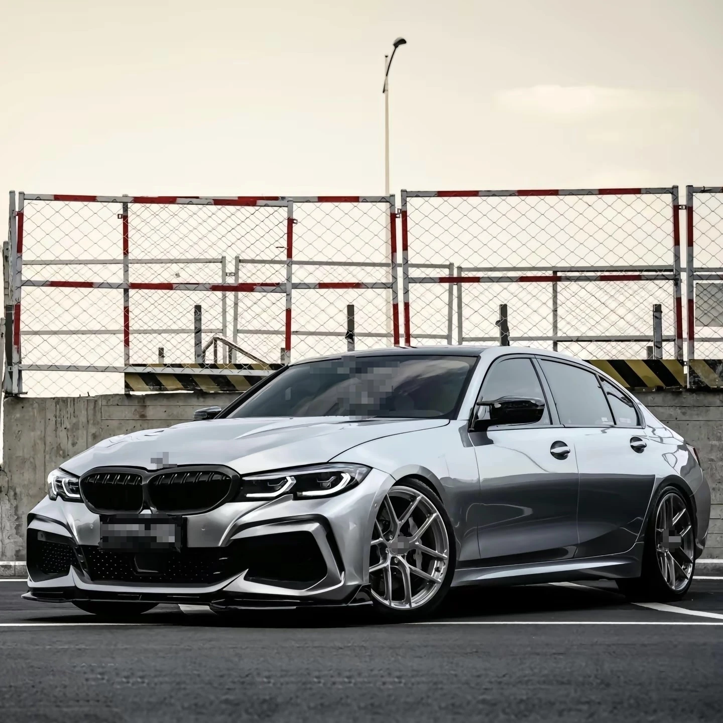 car body kit  customizable Body Kits car bumpers Modified front bumper Front Lip update for BMW3 G20 YOFER 2019 2020 2021 2022