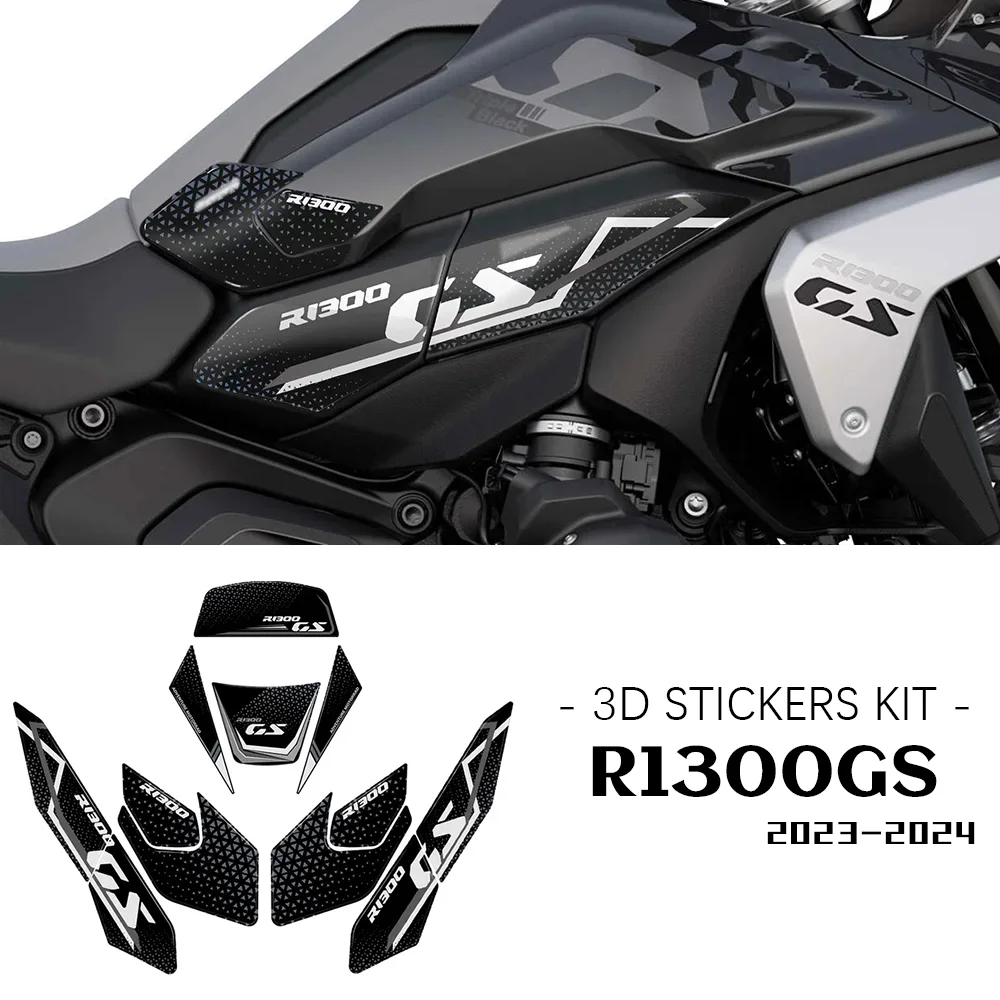 

3D Stickers Kit for BMW R1300GS R 1300 GS Accessories Fuel Tank Pad GS1300 Radar Sticker Protective Sticker R1300GS Parts 2024