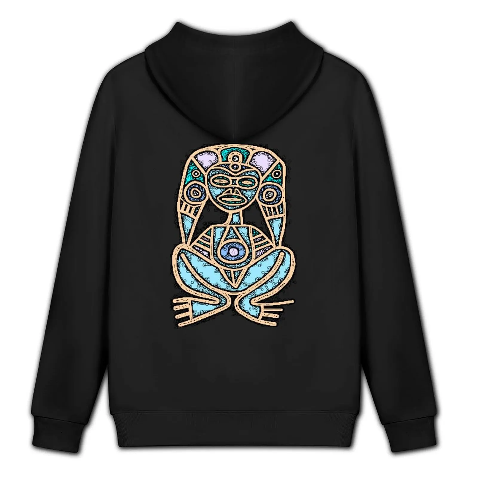 ATABEY GODDESS TAINO SYMBOL пастельные цвета толстовка эстетичная одежда мужская мужское пальто толстовки для мужчин высокое Фото №5