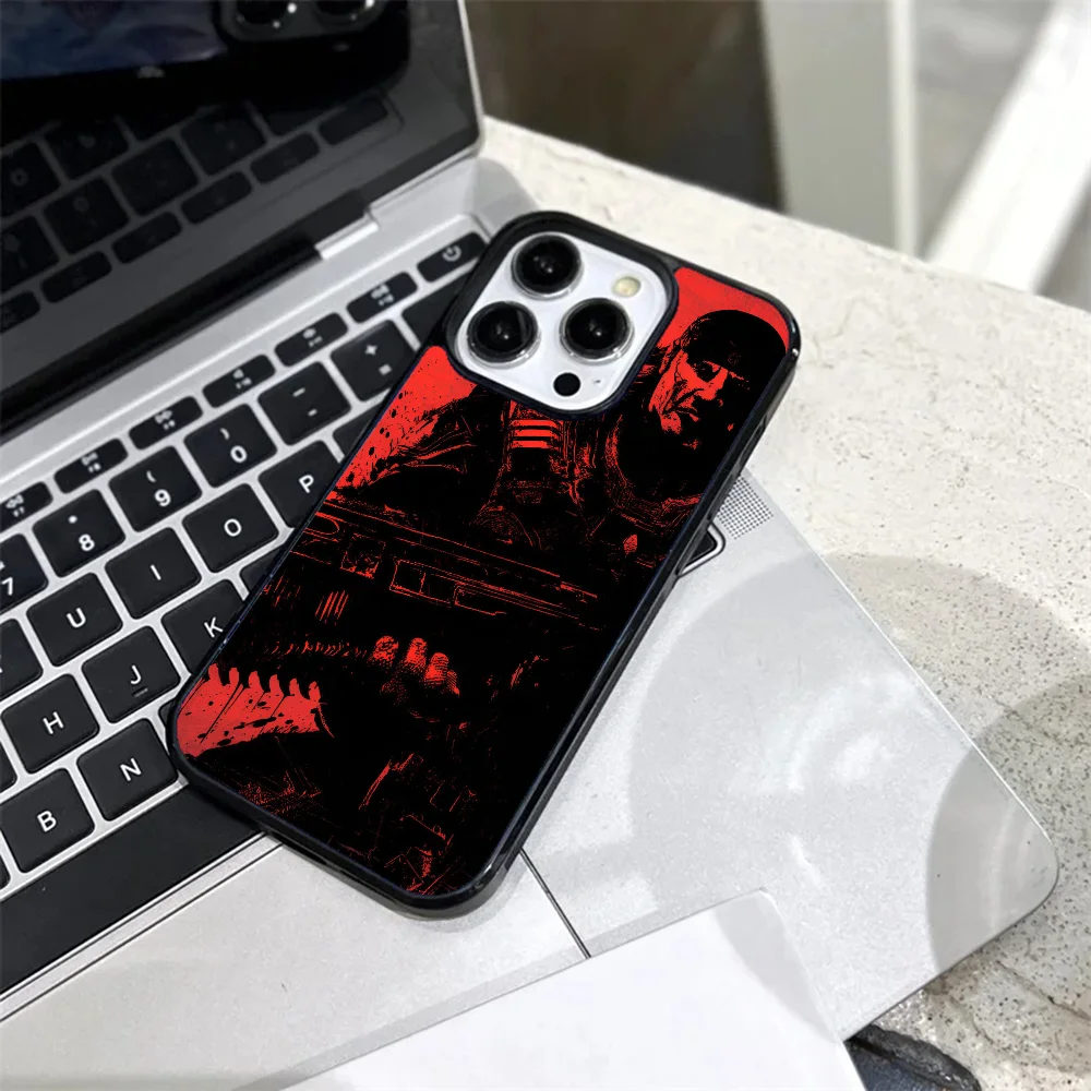 Game Gears Of Wars Phone Case Strong Magnetic For IPhone 15 14 13 Pro Max 11 12 Mini Alex Mirror For Magsafe